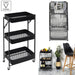 FOLDING TROLLEY  BLACK