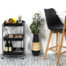 FOLDING TROLLEY  BLACK