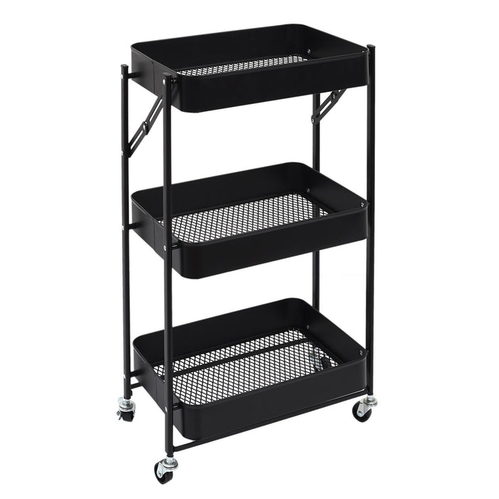 FOLDING TROLLEY  BLACK