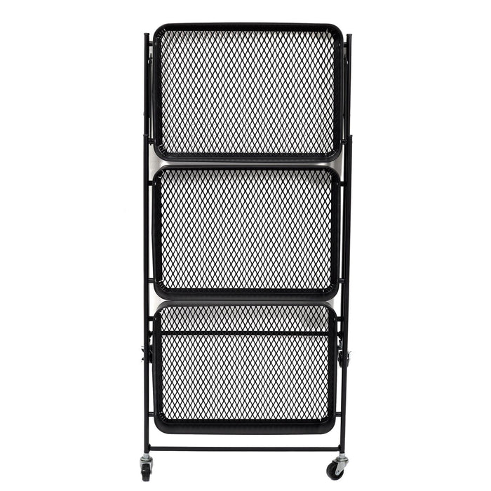 FOLDING TROLLEY  BLACK