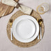 GOLD EFFECT COASTER X4