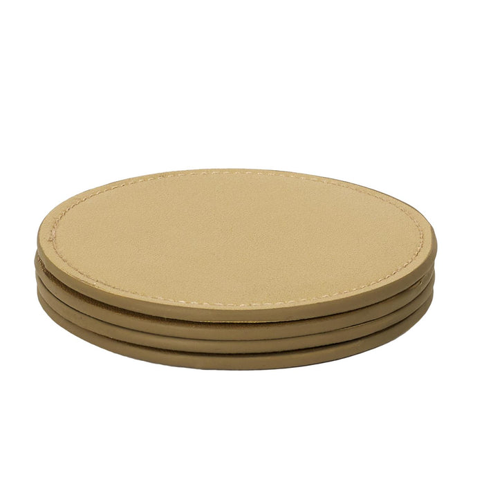 GOLD EFFECT COASTER X4