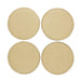GOLD EFFECT COASTER X4