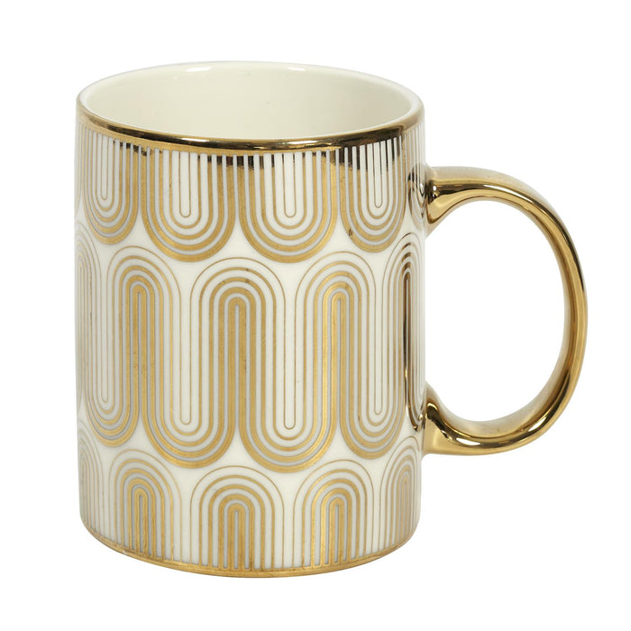 1 piece - DESIGN GOLD MUG 30CL - for color option contact us on 03 46 45 47
