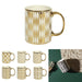 1 piece - DESIGN GOLD MUG 30CL - for color option contact us on 03 46 45 47