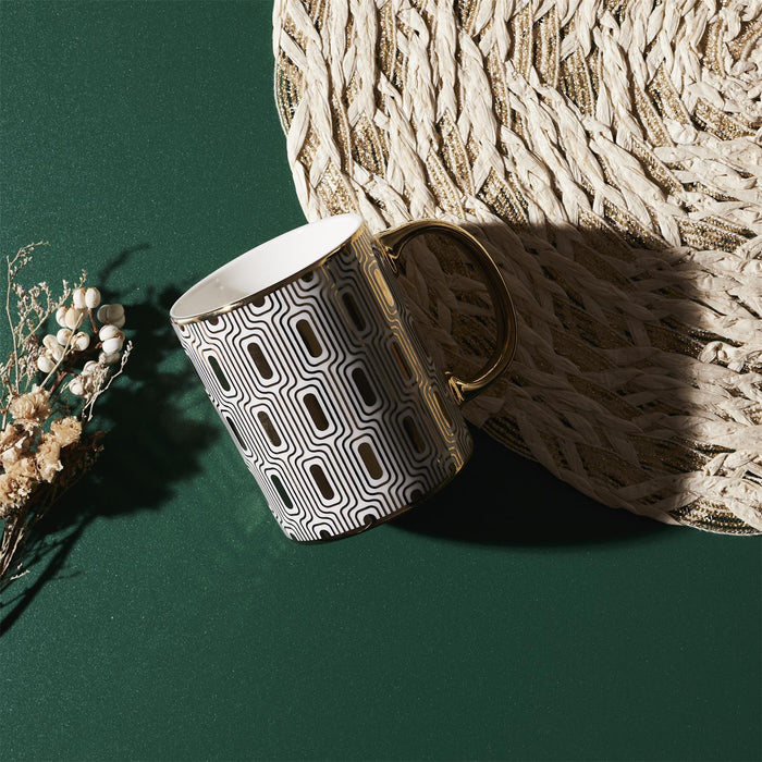 1 piece - DESIGN GOLD MUG 30CL - for color option contact us on 03 46 45 47