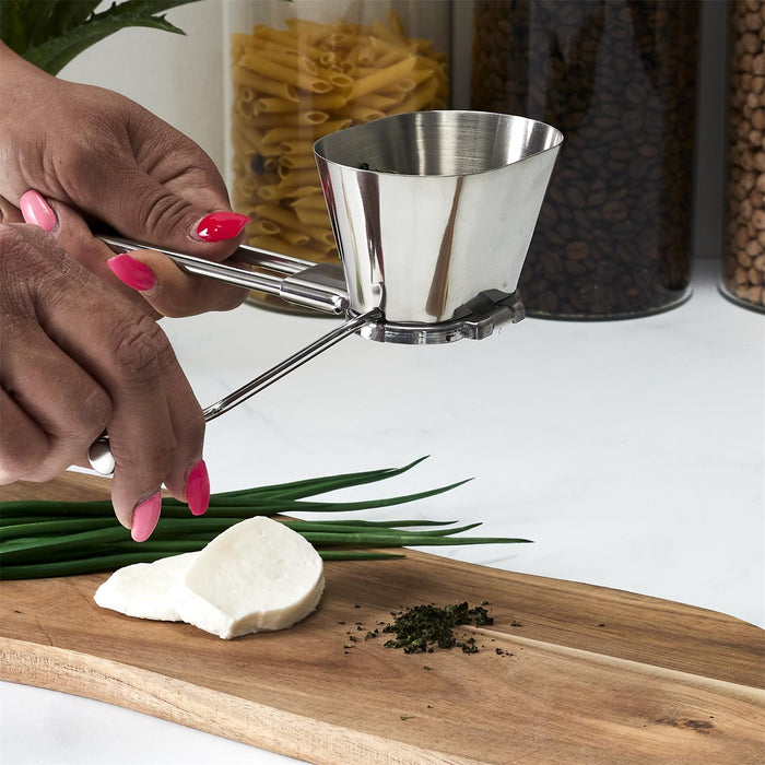 STAINLESS STEEL CRANK HERB GRINDER