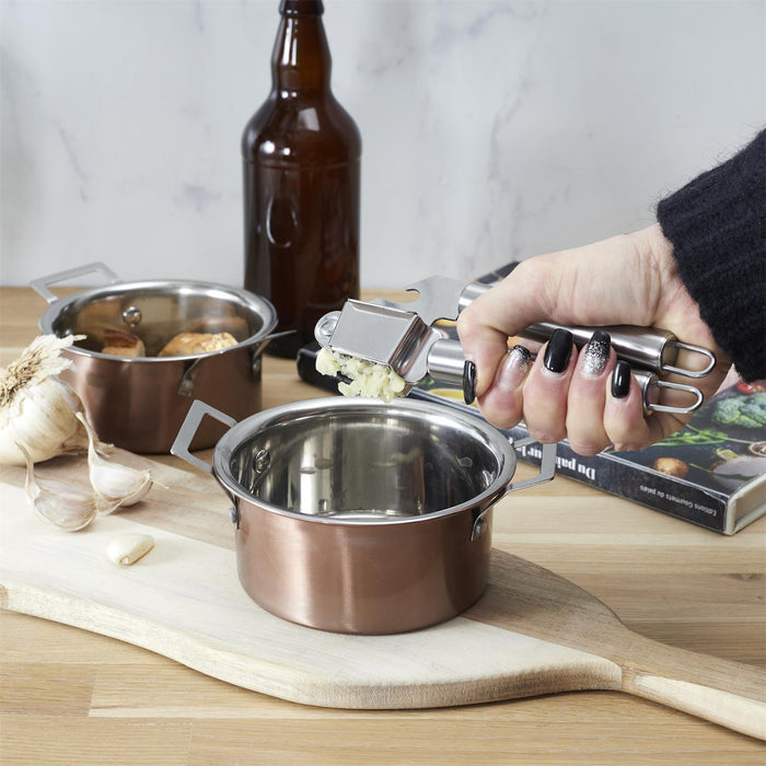 STAINLESS STEEL MANUAL GARLIC PRESS