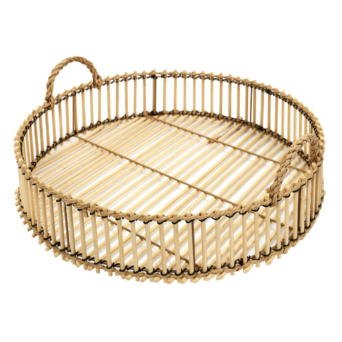 BAMBOO BRAIDING TRAY D40CM