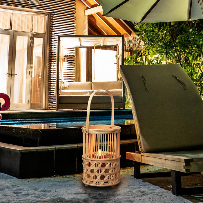 BAMBOO LANTERN BRAID AND HANDLE