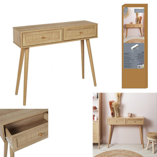 BALI 2 DRAWER CONSOLE