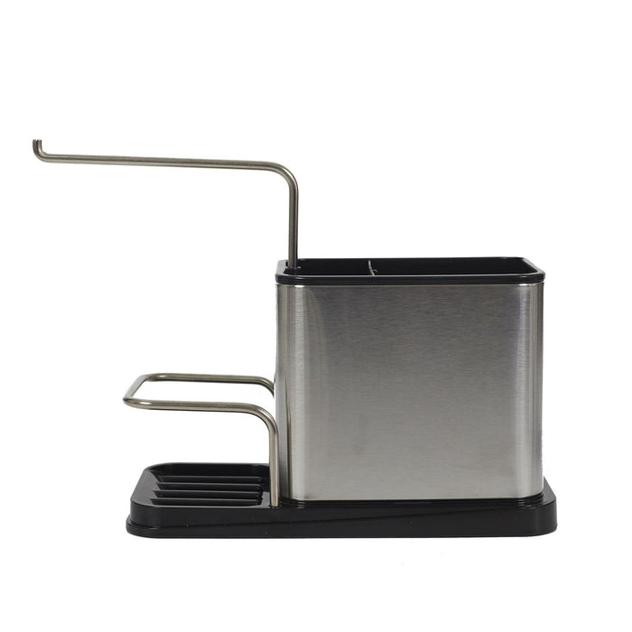 STAINLESS STEEL SPONGE AND BRUSH HOLDER 22X10X13CM