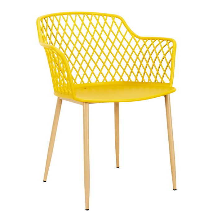 MALAGA YELLOW OUTDOOR CHAIR