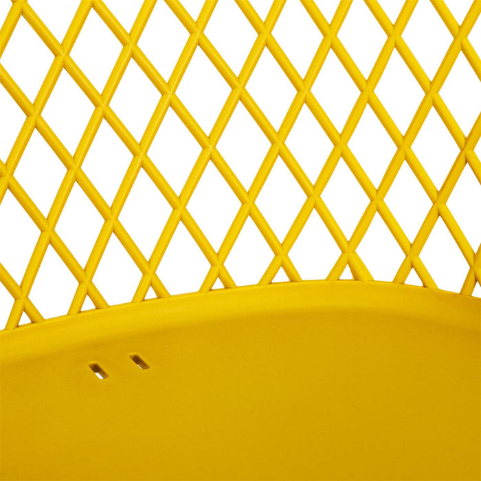 MALAGA YELLOW OUTDOOR CHAIR