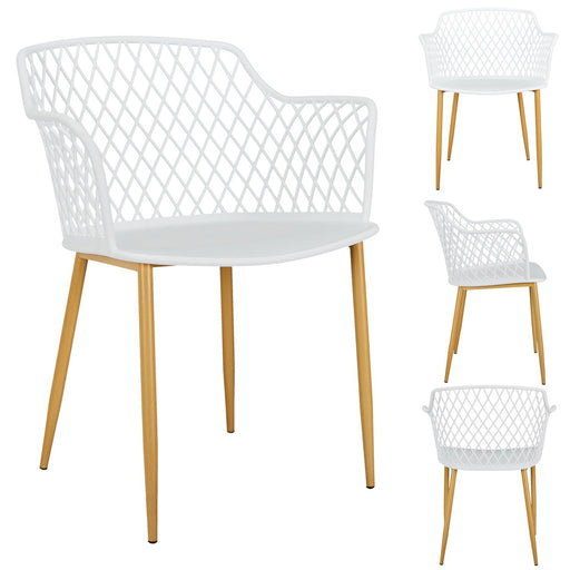 MALAGA WHITE OUTDOOR CHAIR