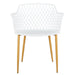 MALAGA WHITE OUTDOOR CHAIR