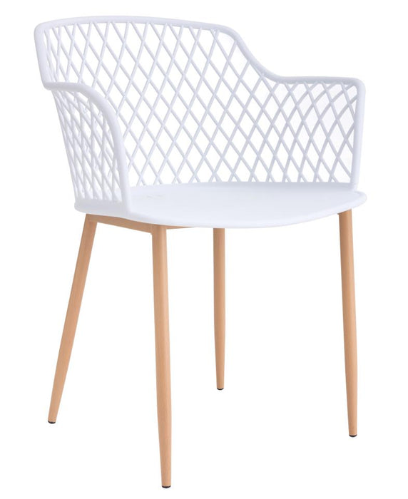 MALAGA WHITE OUTDOOR CHAIR