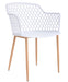 MALAGA WHITE OUTDOOR CHAIR