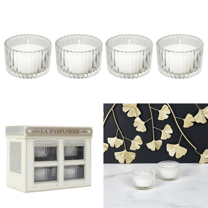 PERFUMED CANDLE X4 PERFUMERY BOX