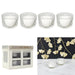 PERFUMED CANDLE X4 PERFUMERY BOX