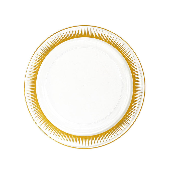 ROUND PLASTIC PLATE 19cm X6