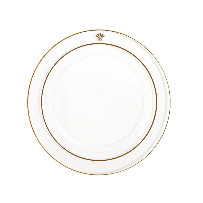 ROUND PLASTIC PLATE 19cm X6