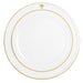 ROUND PLASTIC PLATE 26CM X6