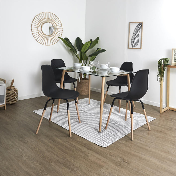 SCANDINAVIAN CHAIR PHENIX BLACK