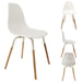 SCANDINAVIAN CHAIR PP PHENIX WHITE