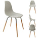 SCANDINAVIAN CHAIR PP PHENIX GREY