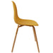 SCANDINAVIAN CHAIR PP PHENIX MUSTARD