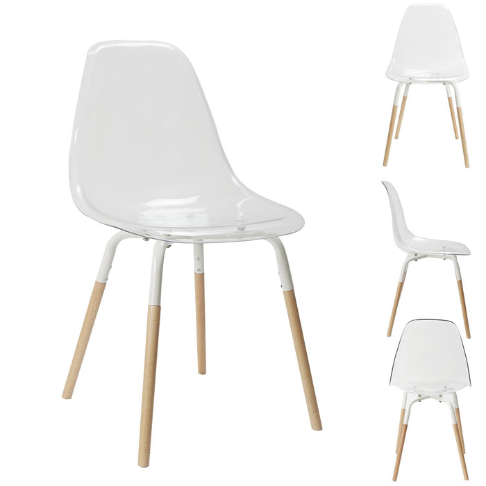 PHENIX CLEAR SCANDINAVIAN CHAIR