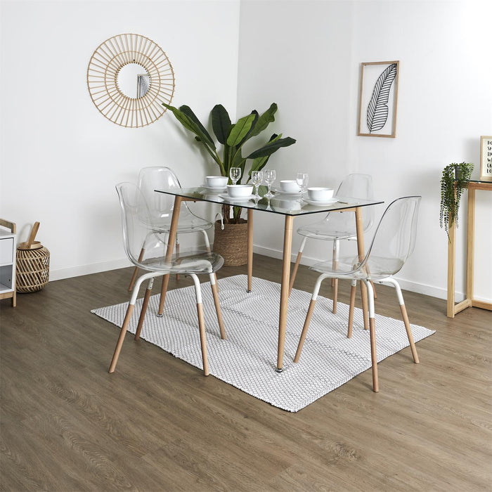 PHENIX CLEAR SCANDINAVIAN CHAIR