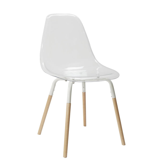 PHENIX CLEAR SCANDINAVIAN CHAIR