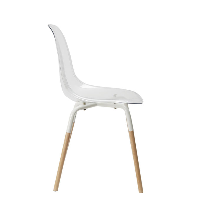 PHENIX CLEAR SCANDINAVIAN CHAIR
