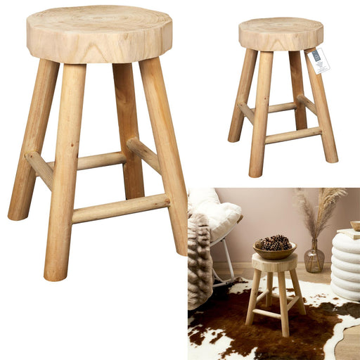 HARALD WOOD STOOL
