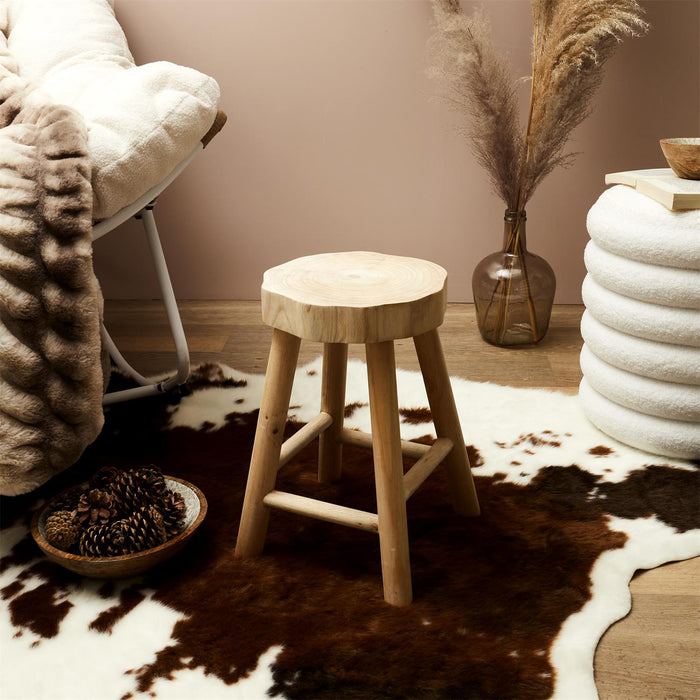 HARALD WOOD STOOL