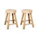 HARALD WOOD STOOL