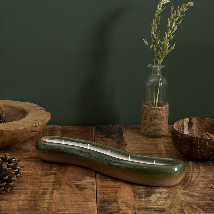 GLAZE CERAMIC SCENTED CANDLE L30CM