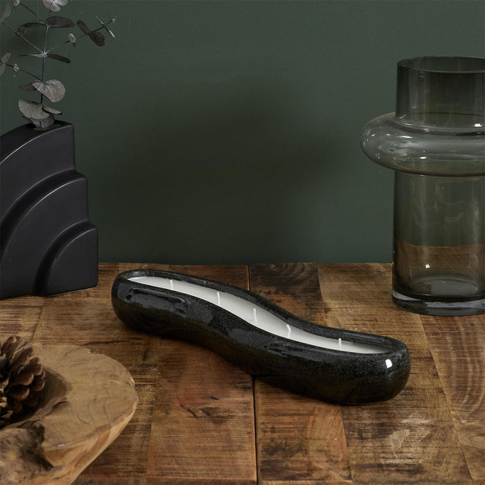 GLAZE CERAMIC SCENTED CANDLE L30CM