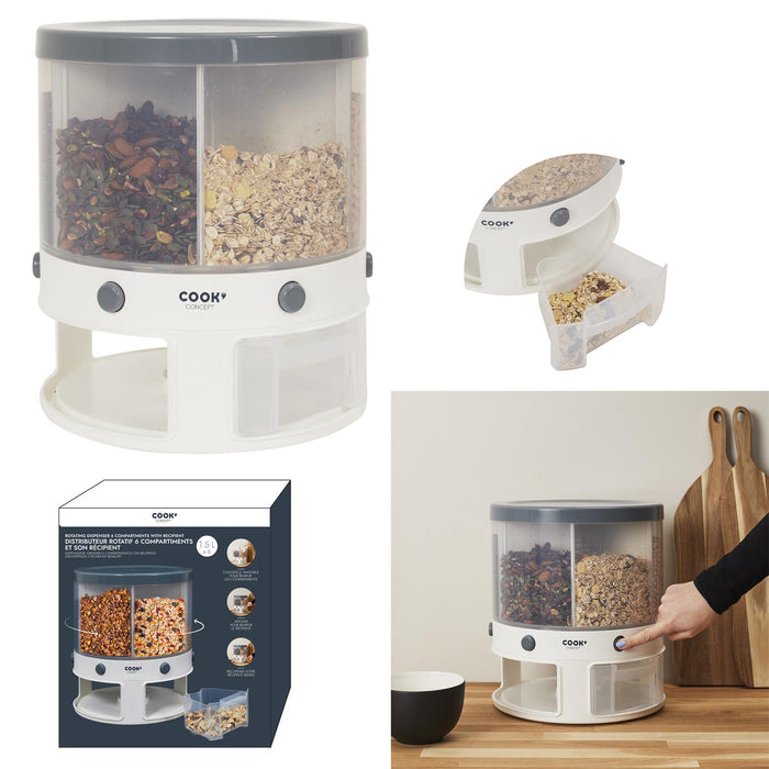 DISTRIBUTOR 6 COMPARTMENTS 1.5L