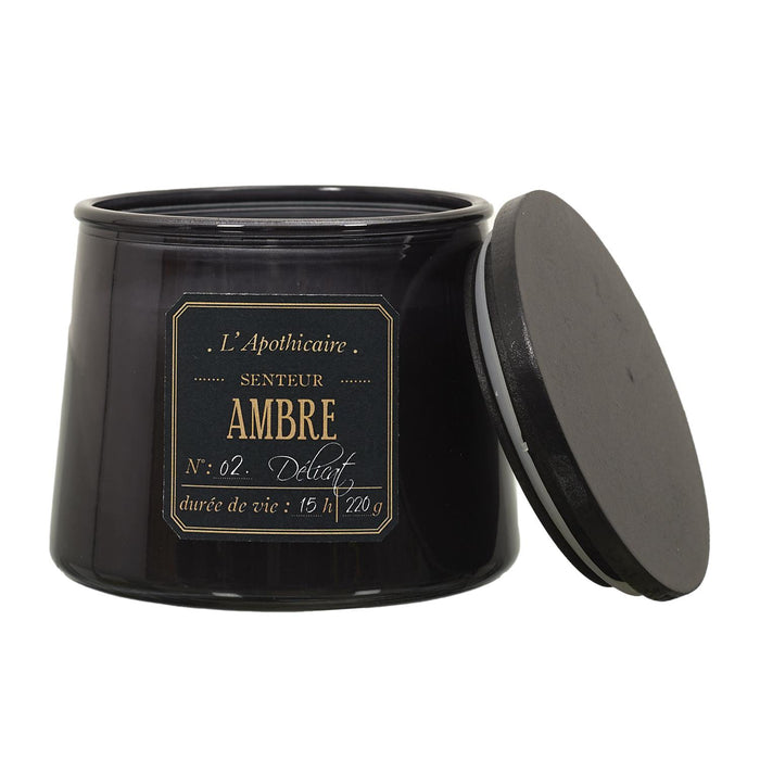 1 piece - PERFUMED CANDLE ALCHEMIST POT H8CM - for color option contact us on 03 46 45 47