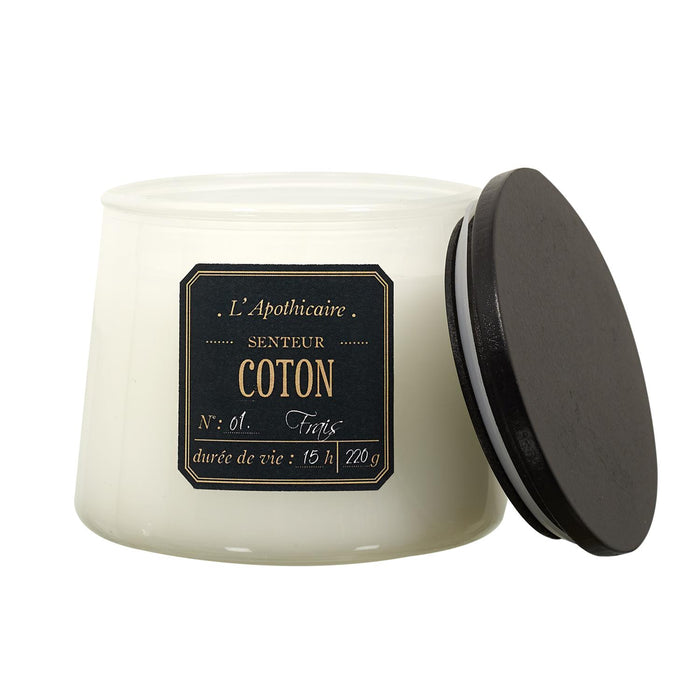 1 piece - PERFUMED CANDLE ALCHEMIST POT H8CM - for color option contact us on 03 46 45 47