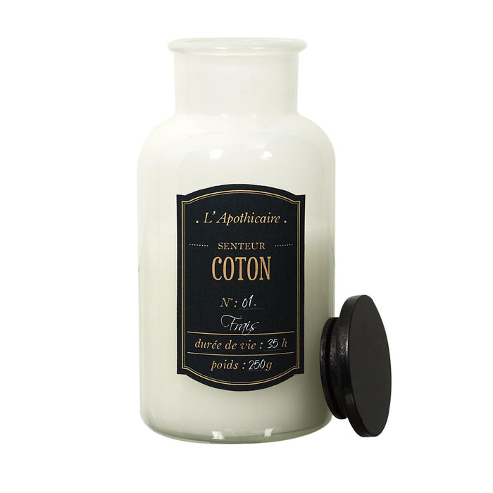 1 piece - PERFUMED CANDLE ALCHEMIST JAR H16CM - for color option contact us on 03 46 45 47