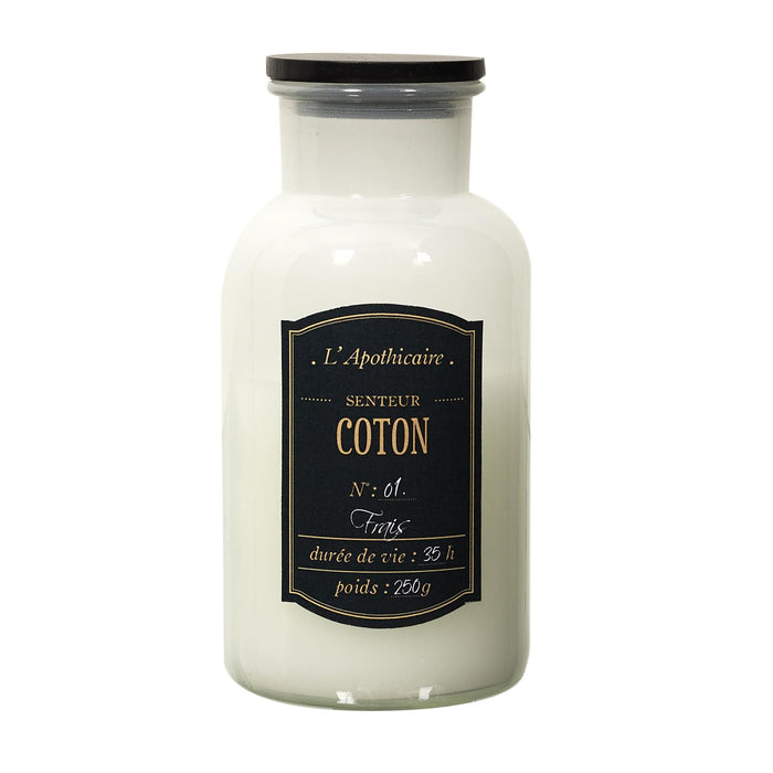 1 piece - PERFUMED CANDLE ALCHEMIST JAR H16CM - for color option contact us on 03 46 45 47