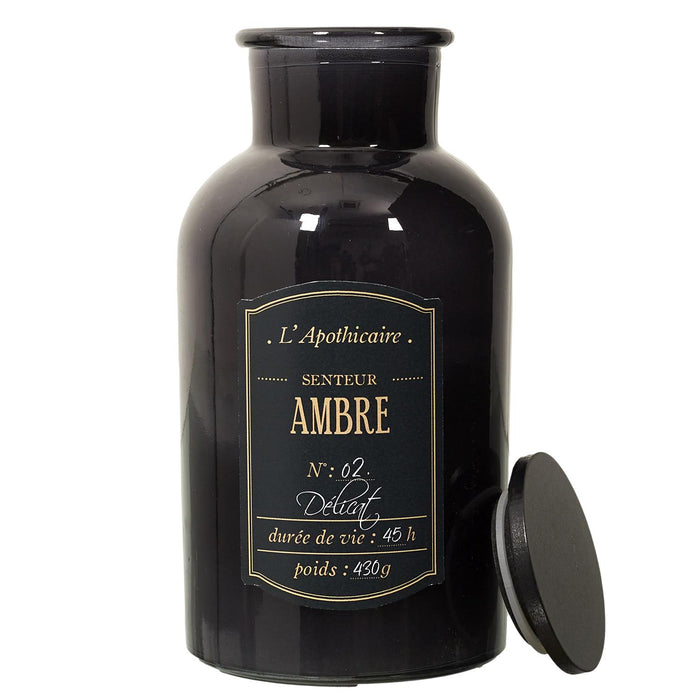 1 piece - PERFUMED CANDLE ALCHEMIST FLASK H20CM - for color option contact us on 03 46 45 47