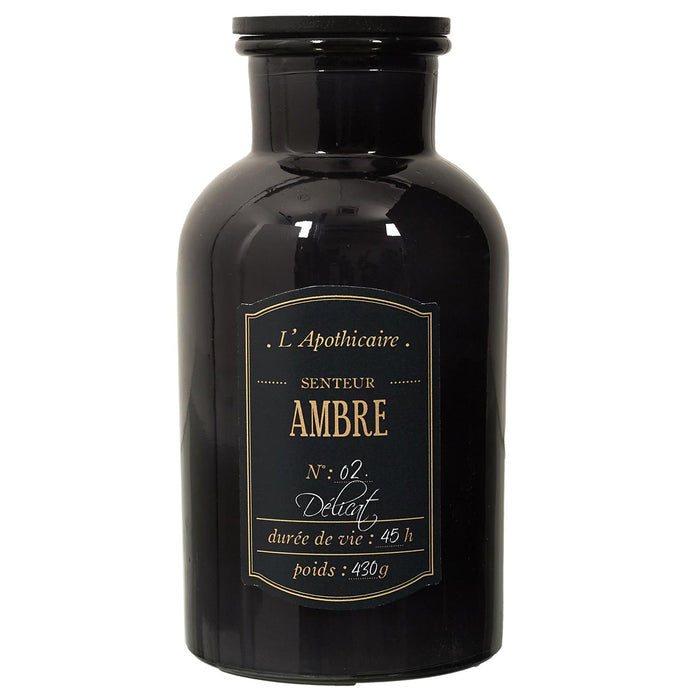 1 piece - PERFUMED CANDLE ALCHEMIST FLASK H20CM - for color option contact us on 03 46 45 47