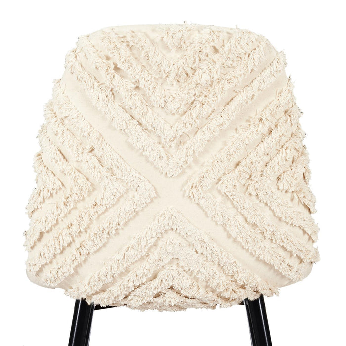 MORA CHAIR METAL FEET BLACK