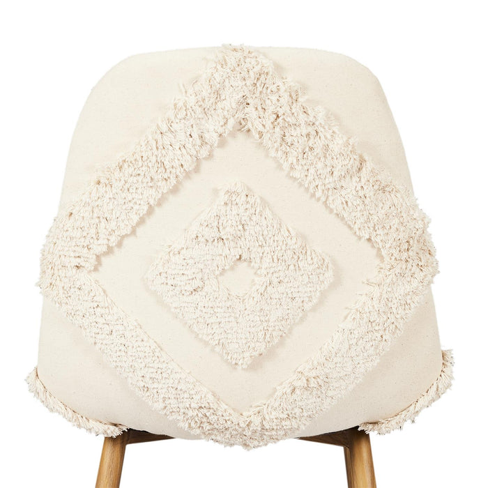 FARO CHAIR METAL LEGS IMITATION WOOD