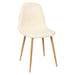 FARO CHAIR METAL LEGS IMITATION WOOD